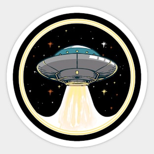 UFO Sticker